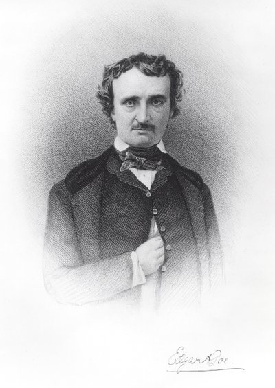 إدغار آلان بو من بورتريه (1809-49) بواسطة إسماعيل جنتز